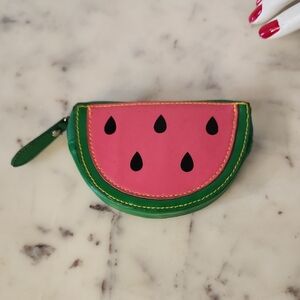 Vintage | Target Watermelon Zip Coin Purse - Pink & Green